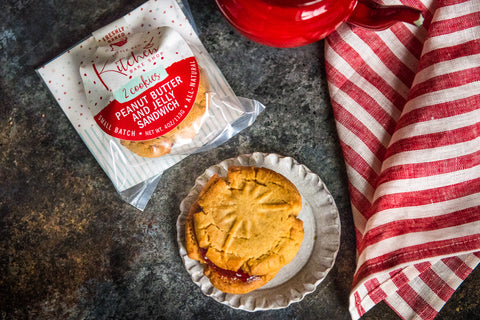 Peanut Butter & Jelly Sandwich Cookies