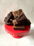 Fort Hamilton Bourbon Caramel Brownies