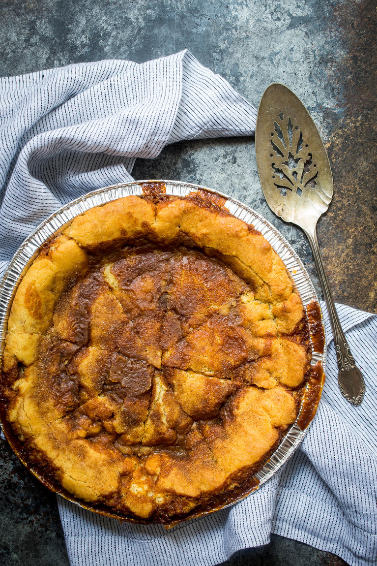 Caramel Snickerdoodle Cookie Pie Little Red Kitchen Bake Shop