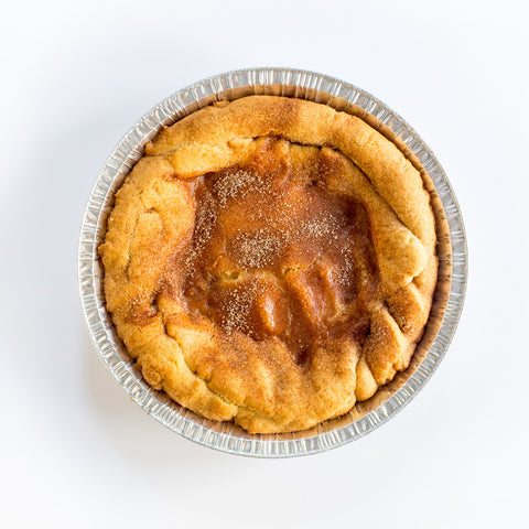 Caramel Snickerdoodle Cookie Pie